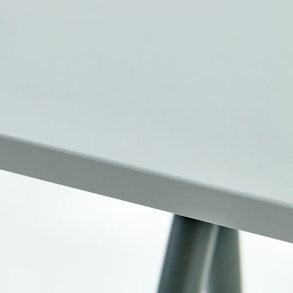 DESKTOP Acoustic Laminate SLS light grey 70x60 cm, en lydabsorberende bordplade med kork.