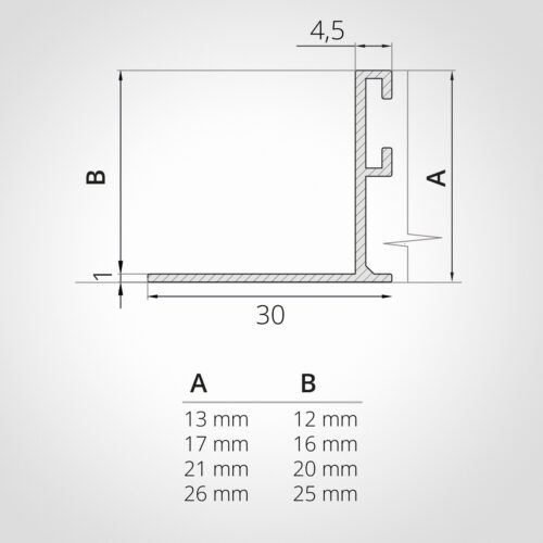 L-PROFIL ALUMINIUM